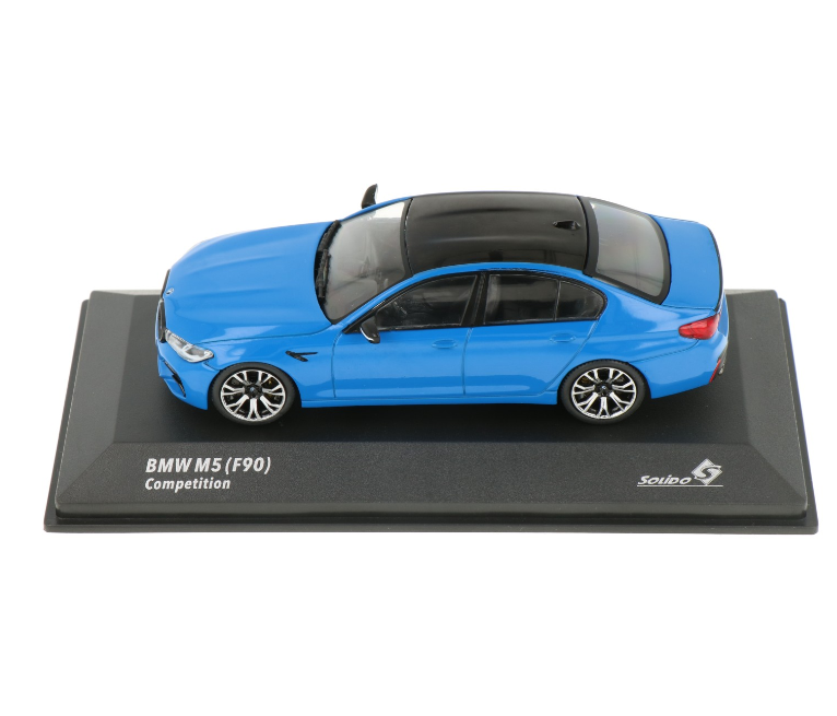 Модель автомобиля Solido 1:43 BMW M5 F90 Competition Voodoo Blue (S4312703) - фото 3