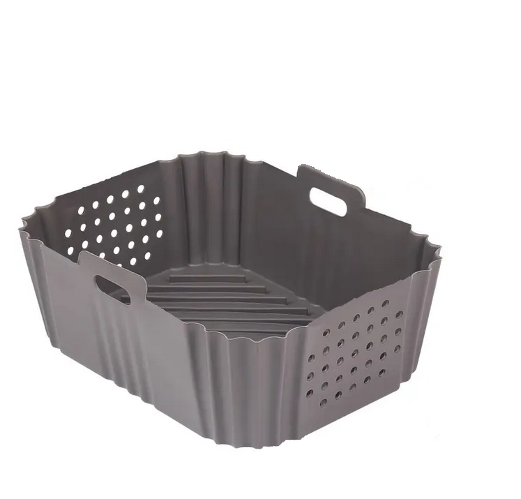 Форма силіконова для аерофрітюрниць прямокутна Сірий (SAM-19-14-77) Форма силіконова для аерофрітюрниць прямокутна Сірий (SAM-19-14-77)