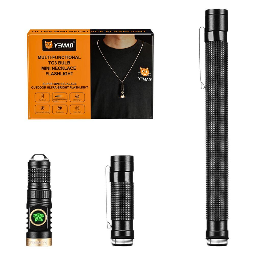 Фонарь ручной YEMAO YM-M10 800 Лм 10440/10180/AAA (ML-05361)