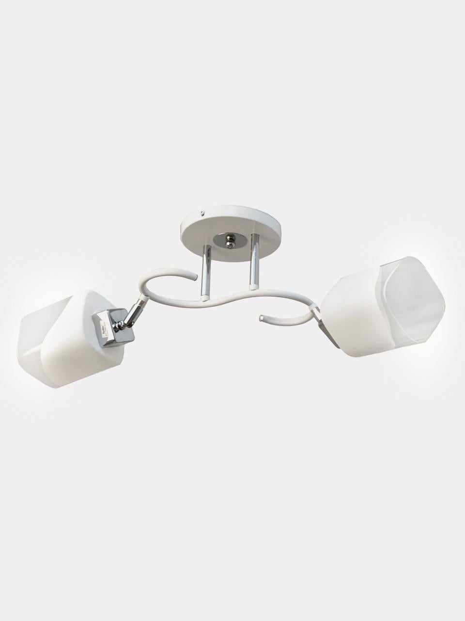 Люстра LK-727S/2 E27 WH+CH