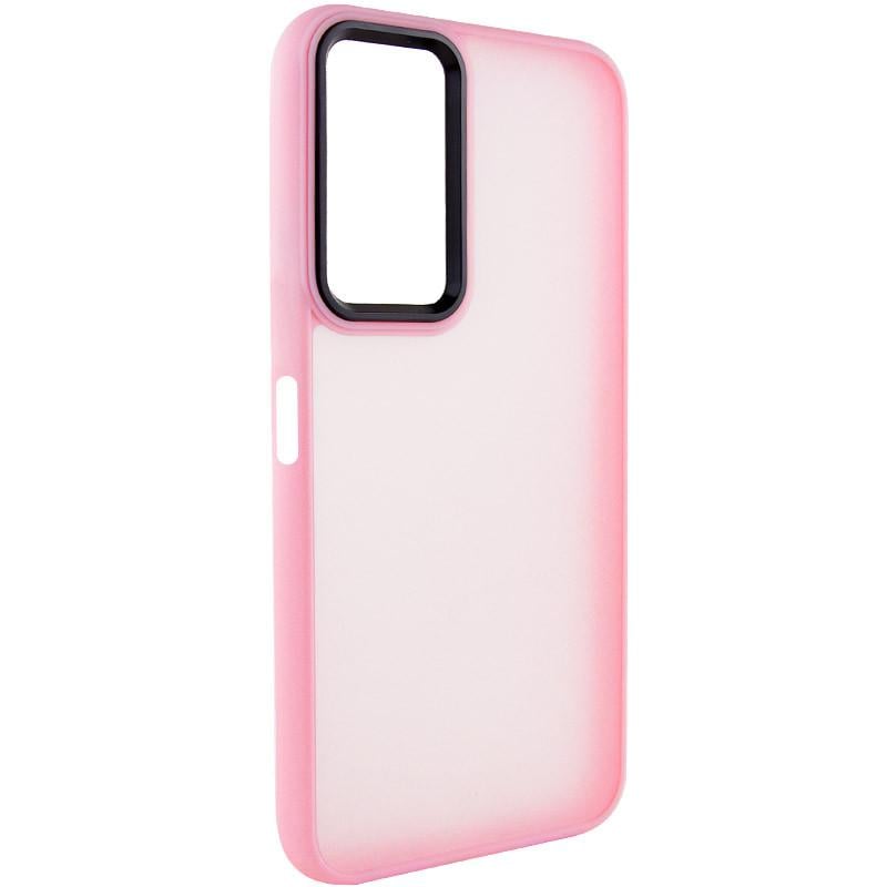 Противоударный чехол TPU+PC Lyon Frosted для Oppo A57s / A77s Pink