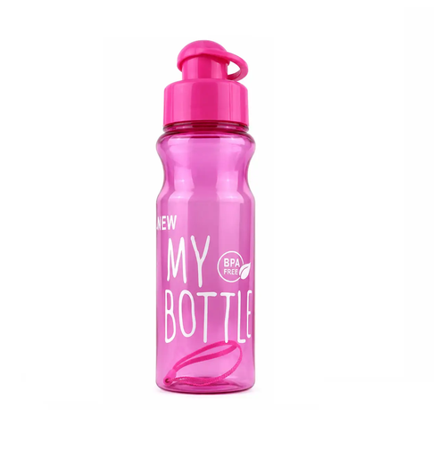 Бутылка для воды спортивная My Bottle BPA Free с ремешком и клапаном 650 мл