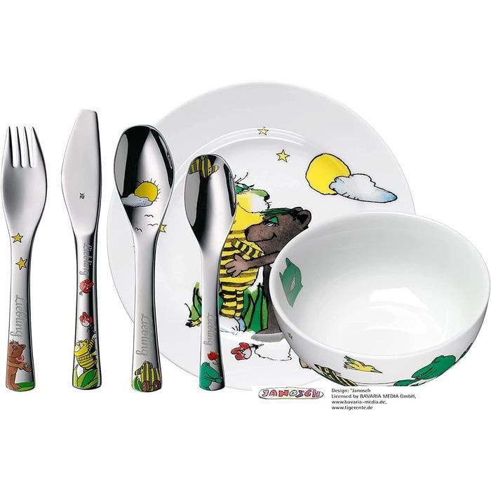 Детские столовые приборы WMF Janosch 6 пр.