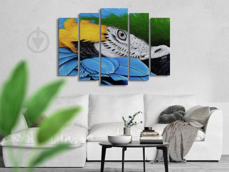 Модульна картина Poster-land Папуга Art-242_5 ( 80х118см )