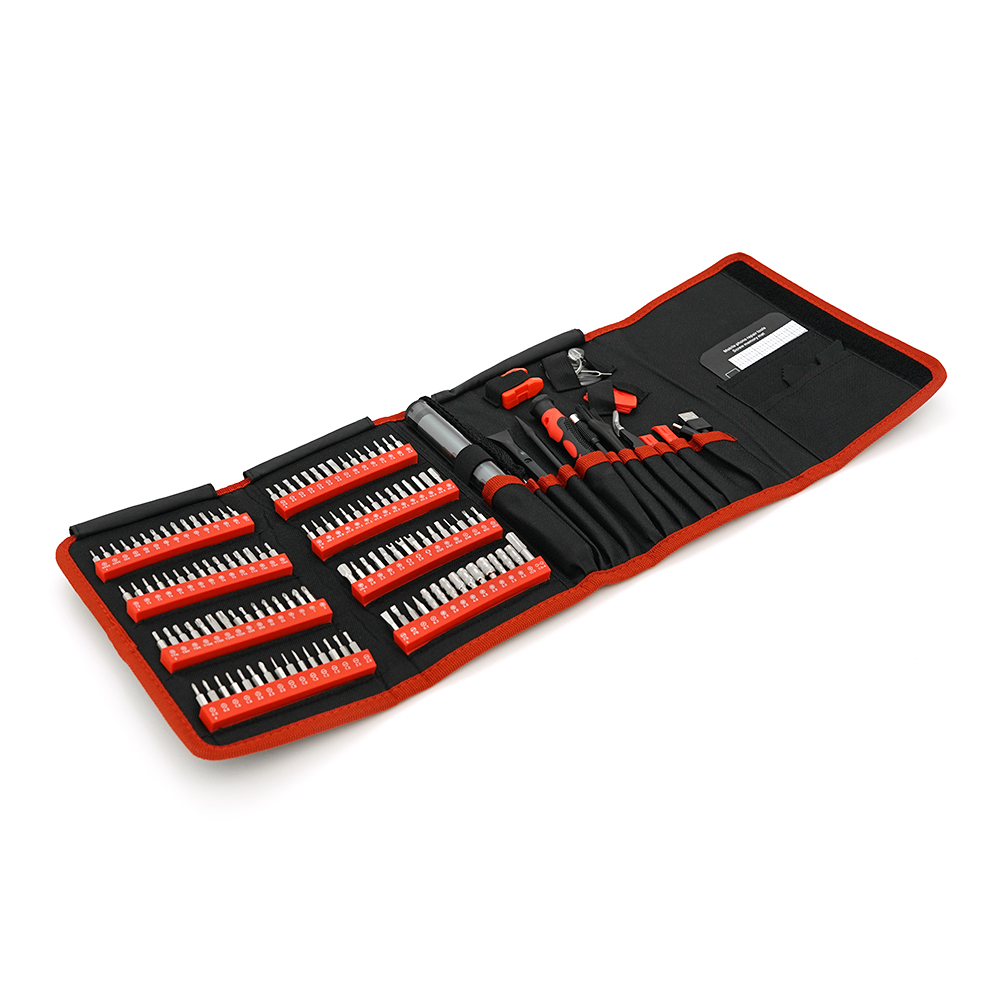 Набор электрической отвертки с битами 144-in-1 T3 магнитный алюминий длина держателя 180 мм (YUT_V7421) - фото 3 Набор электрической отвертки с битами 144-in-1 T3 магнитный алюминий длина держателя 180 мм (YUT_V7421) - фото 3