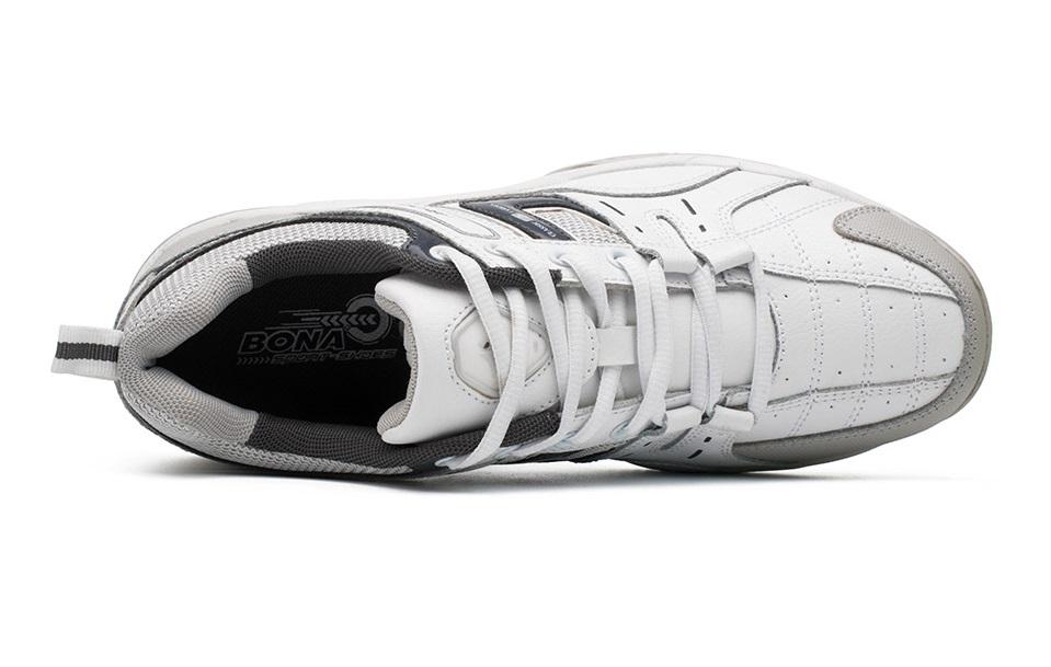 Кросівки чоловічі Bona шкіра р. 43 Білий/Сірий (6804978) - фото 8 Кросівки чоловічі Bona шкіра р. 43 Білий/Сірий (6804978) - фото 8