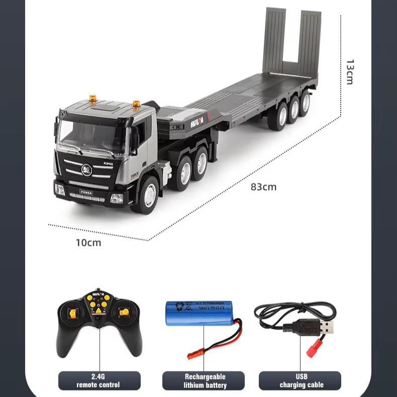 Вантажівка на радіокеруванні з причепом Huina - фото 2