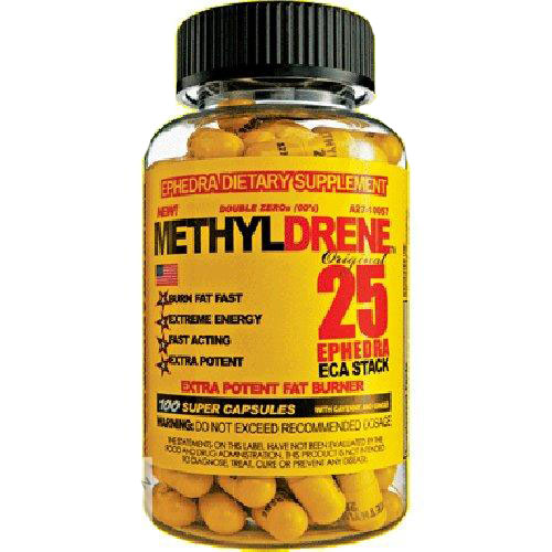 Жиросжигатель Cloma Pharma Methyldrene Original 25 ECA Stack 100 caps