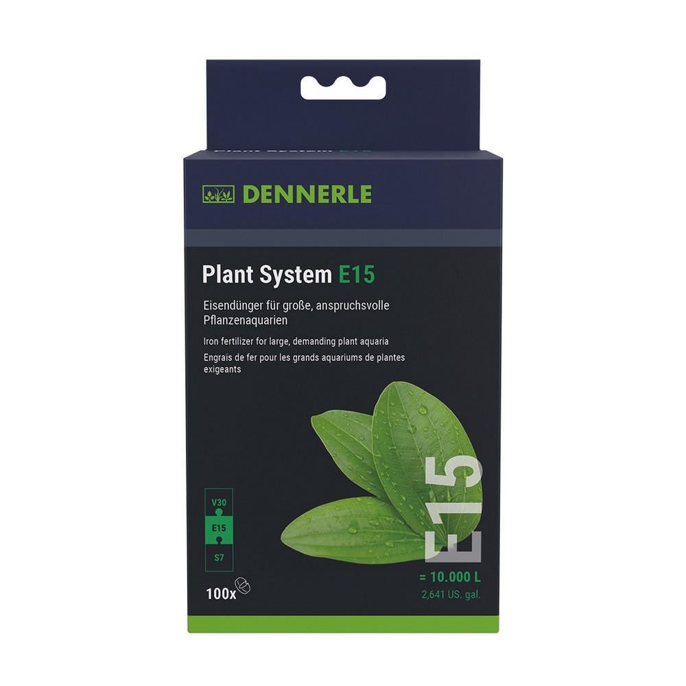 Удобрение железосодержащее Dennerle Plant System E15 для всех аквариумных растений 100 таблеток (atg-4826)