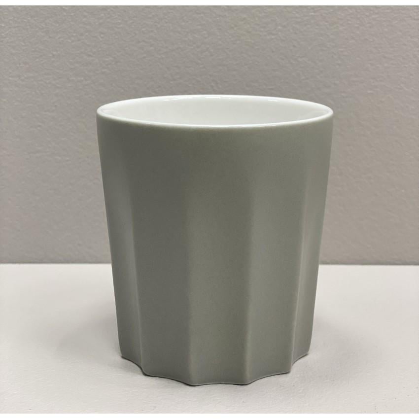 Чашка керамическая без ручки Стейт 250 мл Серый (21-сір-О8030-76) - фото 4