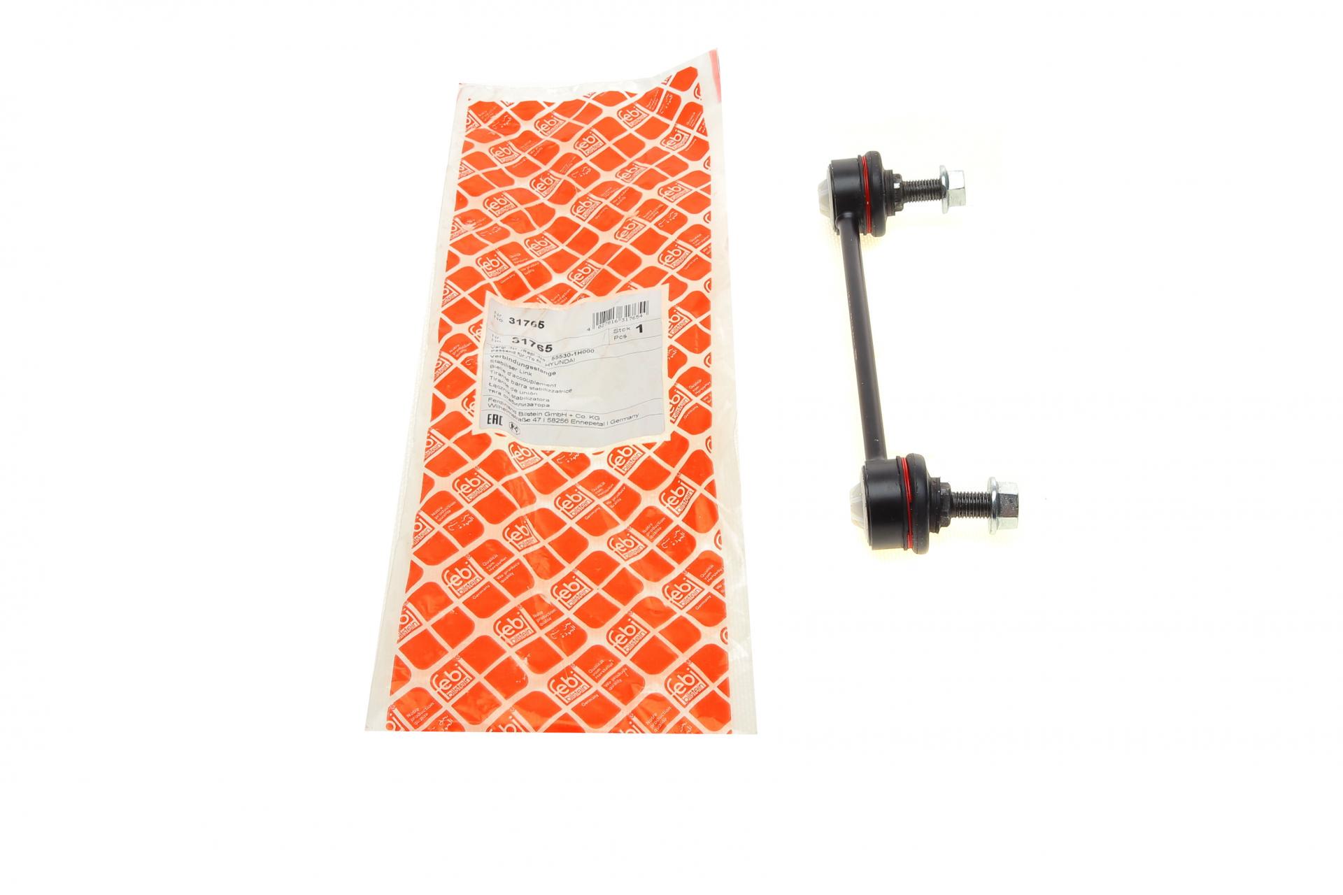 Тяга заднього стабілізатора FEBI BILSTEIN Kia Ceed 06-L 170 мм (31765)