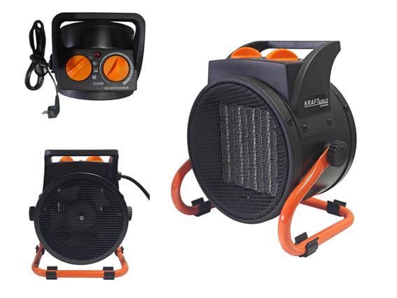 Тепловентилятор електричний обігрівач Kraft&Dele KD11727 2,5 кВт 230 В - фото 8