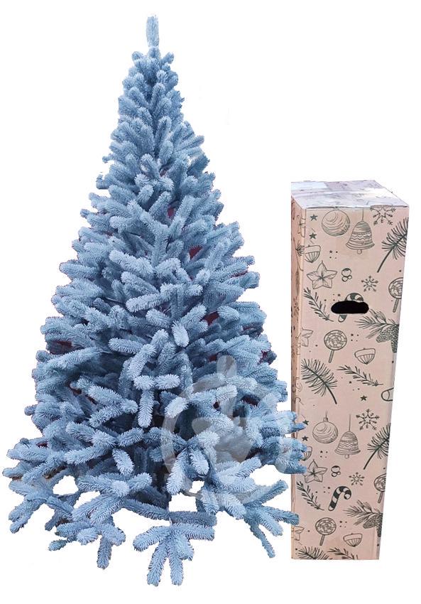 Штучна ялинка Елітна засніжена лита 1,5 м на металевій підставці Білий (Засн.Еліт-150)