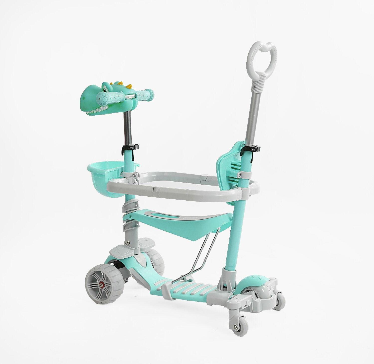 Самокат Best Scooter 5в1 P-67303/1 захисний бампер/PU колеса зі світлом/в коробці (25013621) - фото 3 Самокат Best Scooter 5в1 P-67303/1 захисний бампер/PU колеса зі світлом/в коробці (25013621) - фото 3