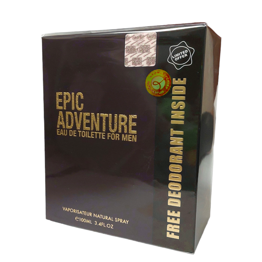 Набор для мужчин Epic Adventure Emper туалетная вода/дезодорант