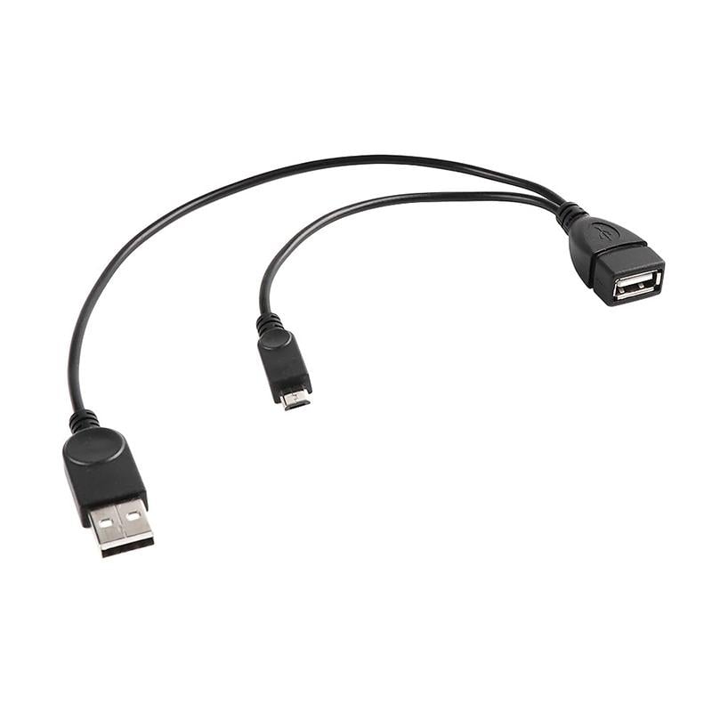 Кабель-переходник OTG USB для ТВ приставок Mecool KD1/KD2/KD3 и X96S. (812-1)