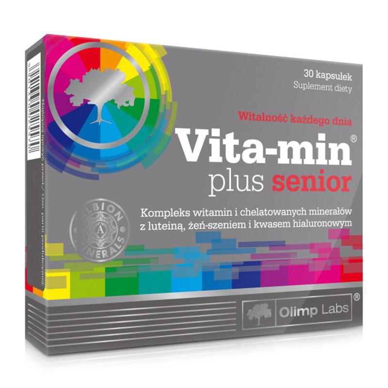 Мультивитамины для мужчин Olimp Vita-Min Plus Senior 30 капс. (01162-01)