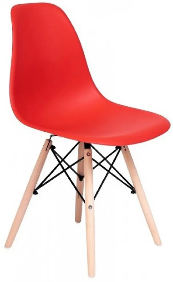 Стілець Bonro В-173 Full KD Червоний (42300078) - фото 1 Стілець Bonro В-173 Full KD Червоний (42300078) - фото 1