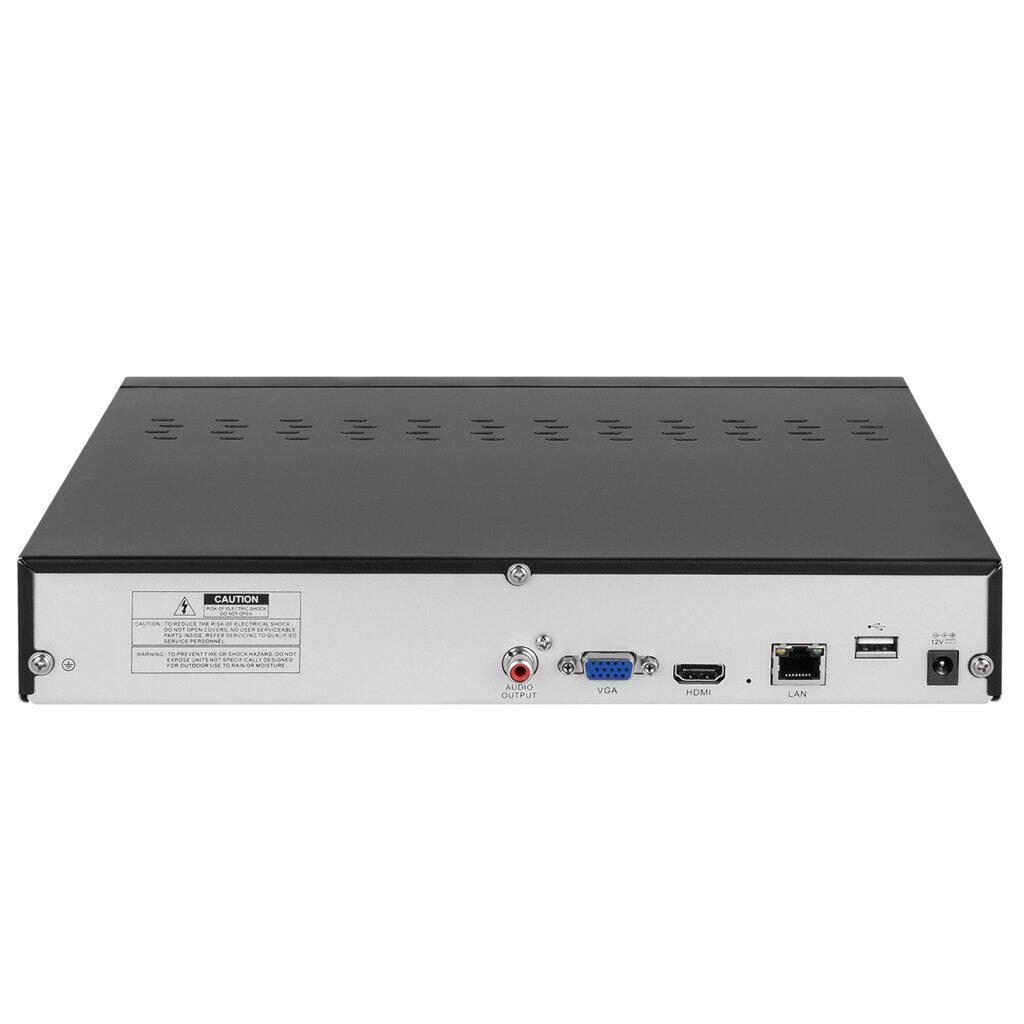 Видеорегистратор сетевой GreenVision GV-N-I017/16 16-канальный 12MP NVR Черный (624398) - фото 2