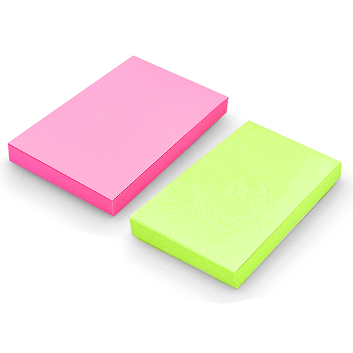 Бумага для заметок Stenson 2в1 38х76 мм 100 листов Green/Pink (ST00227)