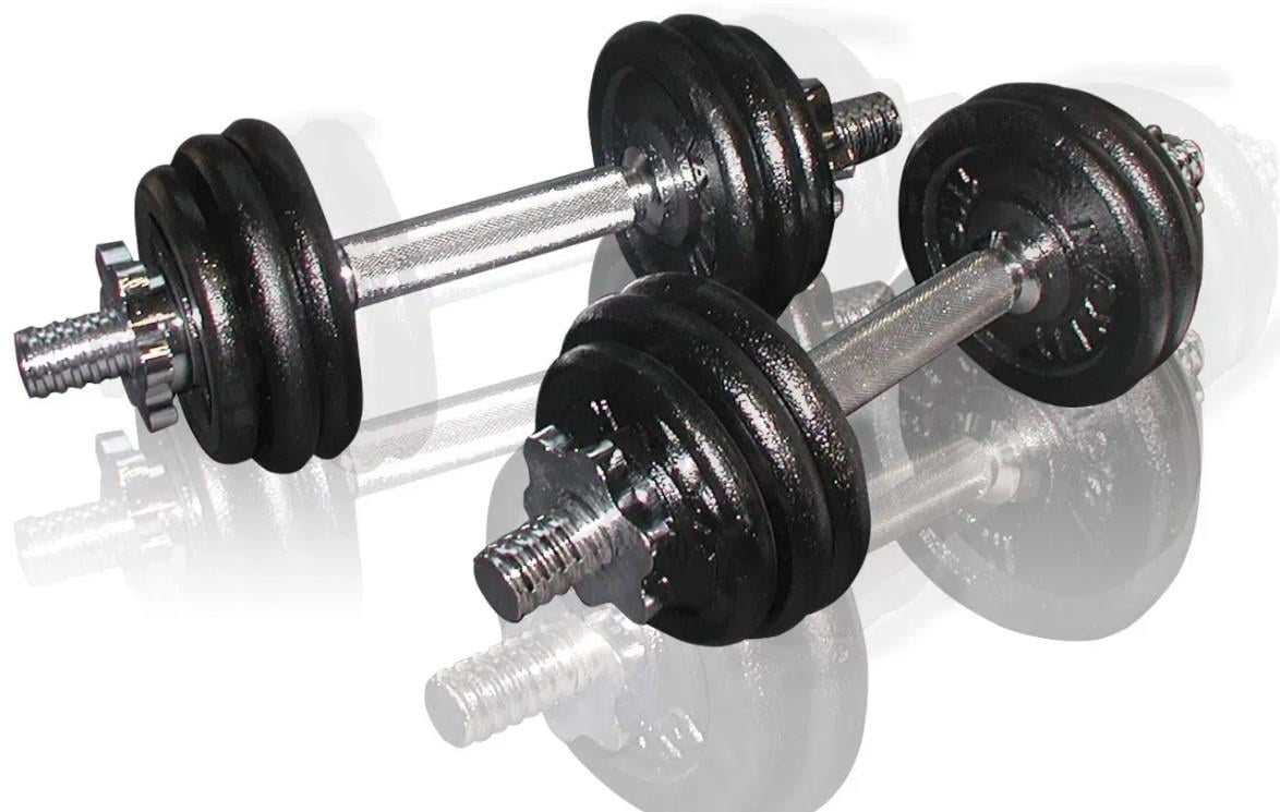 Гантелі збірні Toorx з кейсом 15 кг (VAL-15DGN) - фото 2