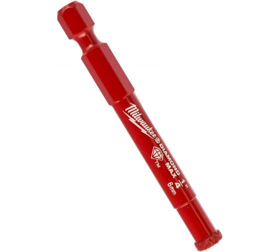 Алмазна коронка Milwaukee Diamond Plus 6 мм (49560505)