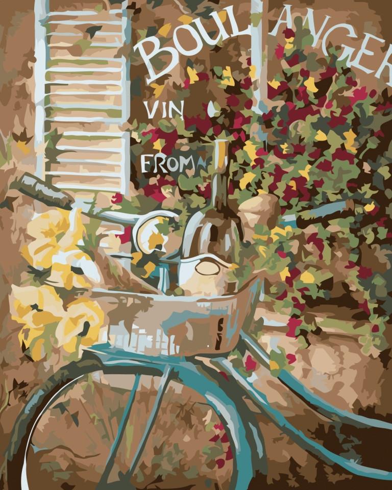 Картина по номерам Идейка За покупками 40x50 см (skl-КНО2045)