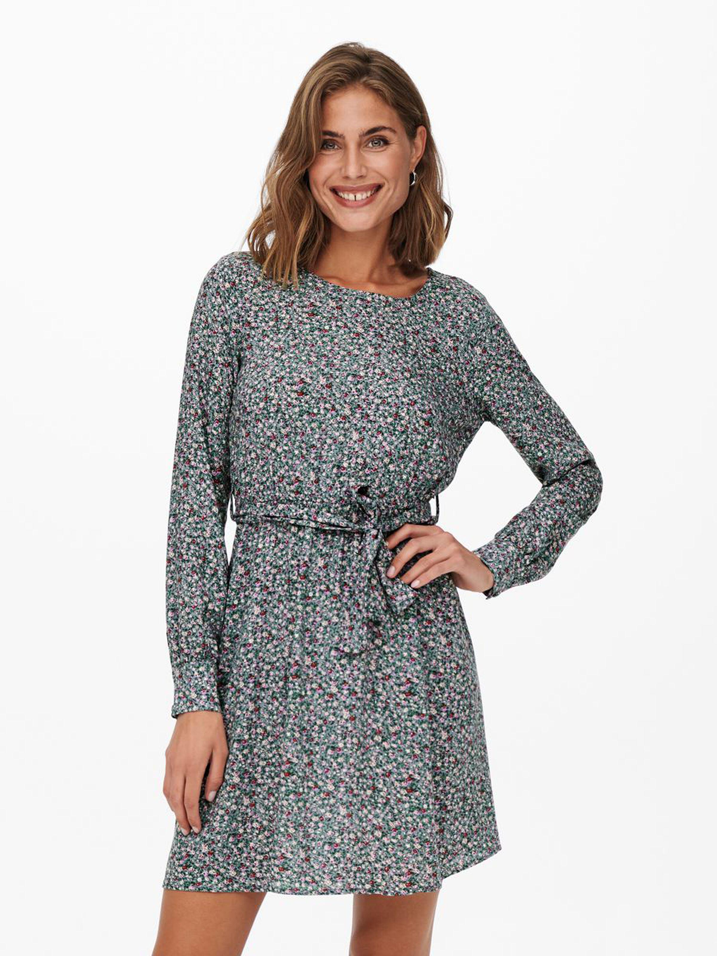 Платье женское Only 15242603 S Зеленый