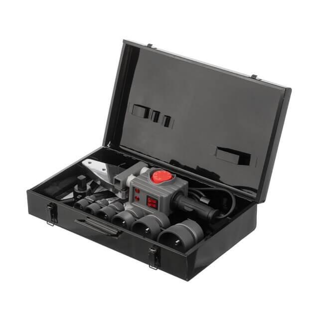 Паяльник для пластикових труб Intertool RT-2112 850/1850 Вт 0-300°C насадки 20/25/32/40/50/63 мм - фото 4