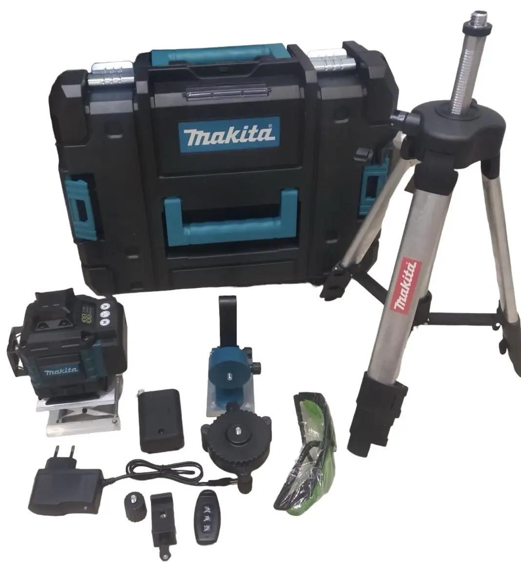 Рівень лазерний Makita 4D MAX 16 ліній штатив 1 м