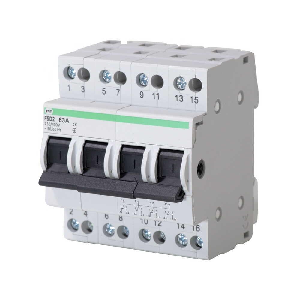 Переключатель нагрузки PROMFACTOR 4p 63А 1-0-2 FSD2 PROMFACTOR (FSD24063)