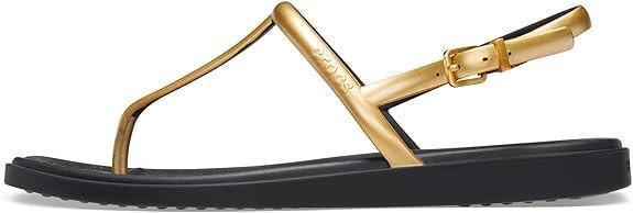 Сандали женские Crocs Miami Thong Flip р. 38/39 Black Metallic (15988) - фото 6