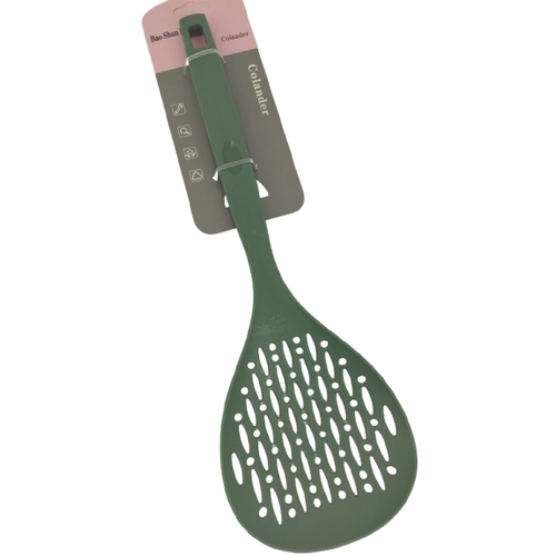 Дуршлаг с ручкой Stenson R90195 34 см Зеленый (27316732)