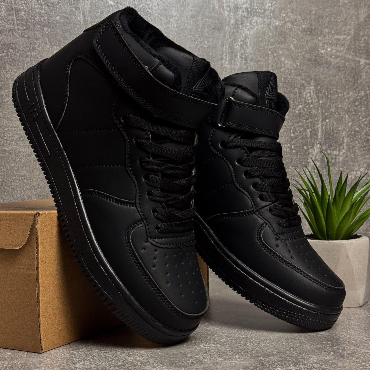 Кроссовки мужские зимние Winter New эко-кожа р. 43 Черный (30253535) - фото 5 Кроссовки мужские зимние Winter New эко-кожа р. 43 Черный (30253535) - фото 5