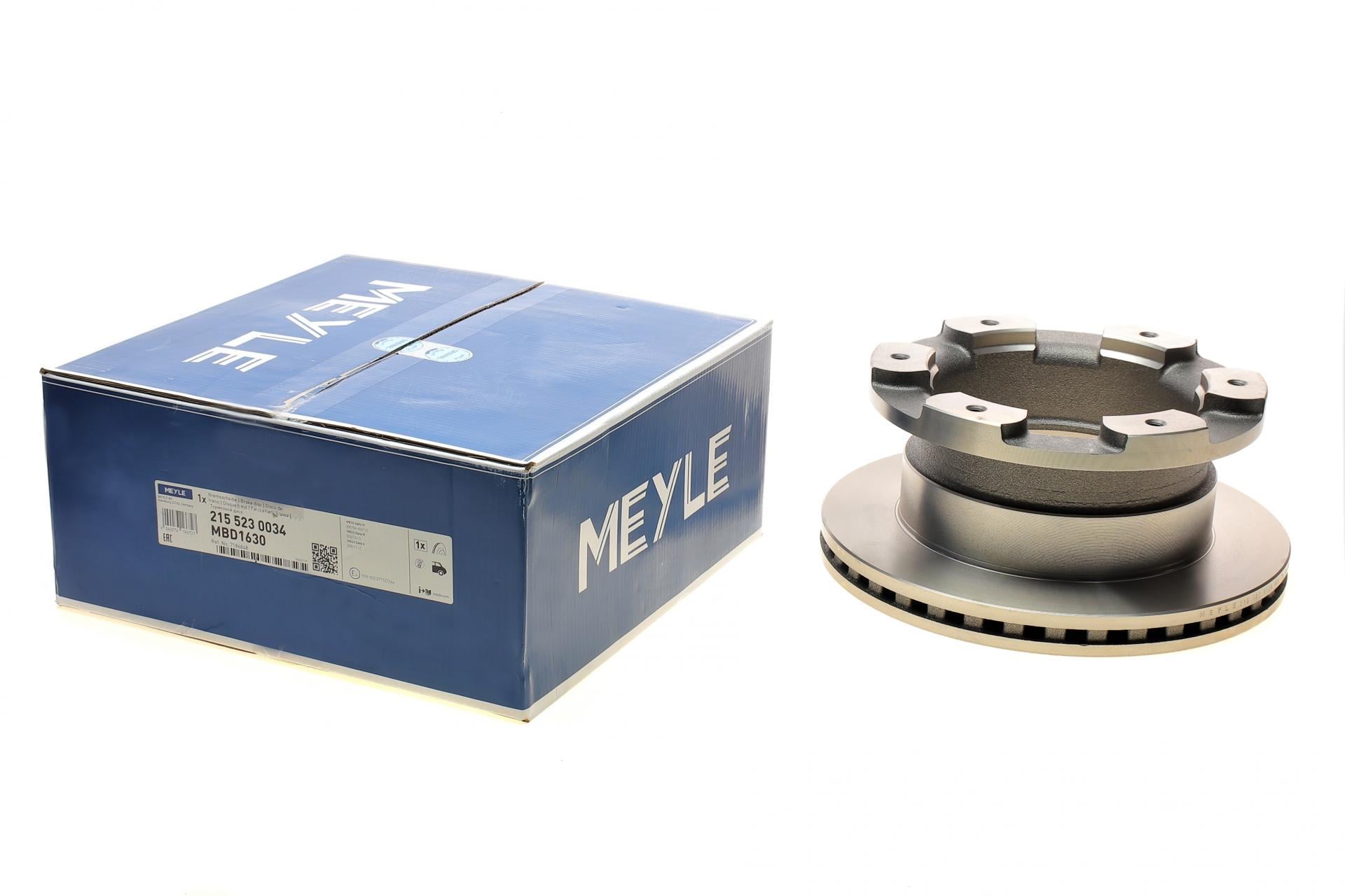Диск тормозной задний Meyle для Iveco Daily 06- 306x28 мм (215 523 0034)