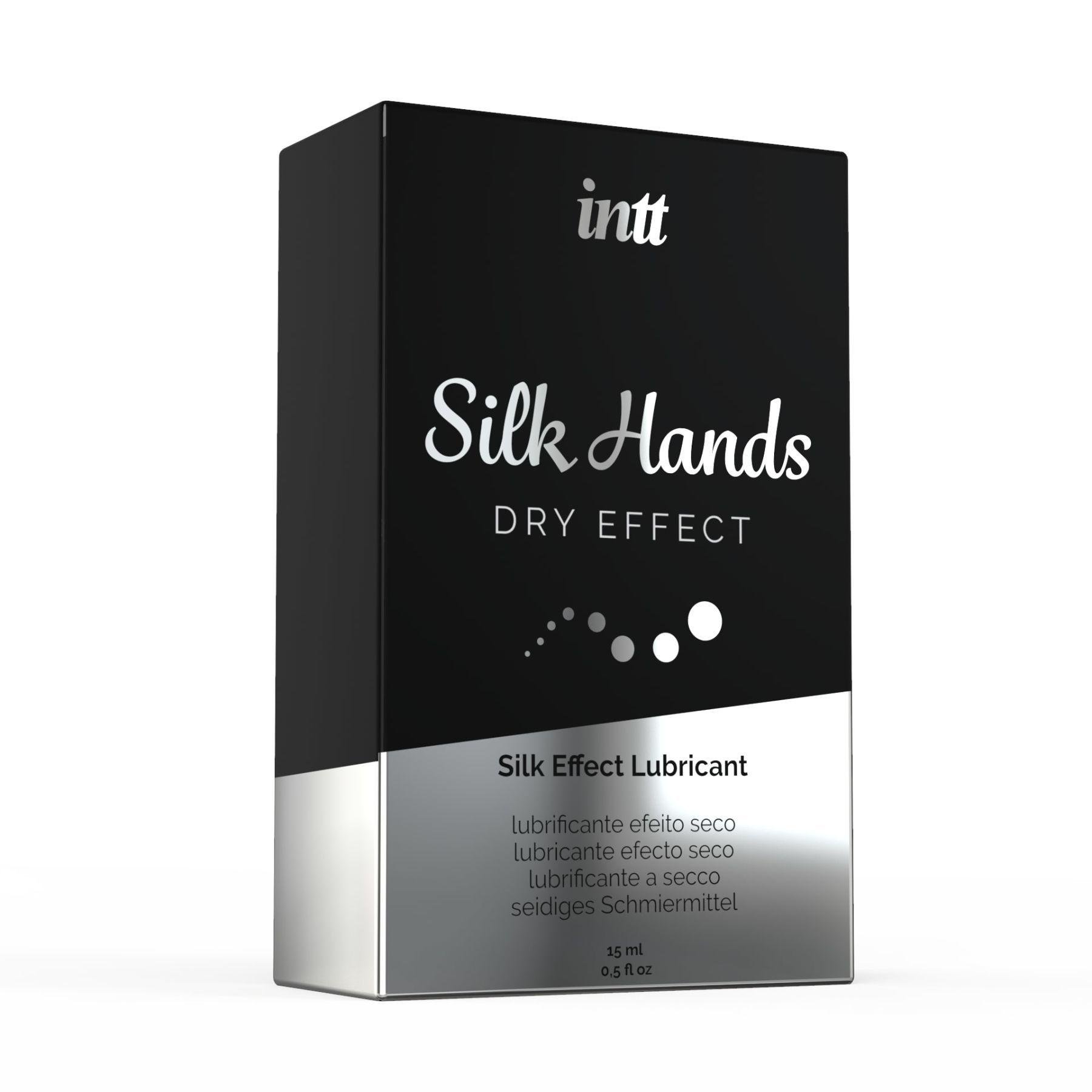 Ульта-густая силиконовая смазка Intt Silk Hands с матовым эффектом 15 мл - фото 3