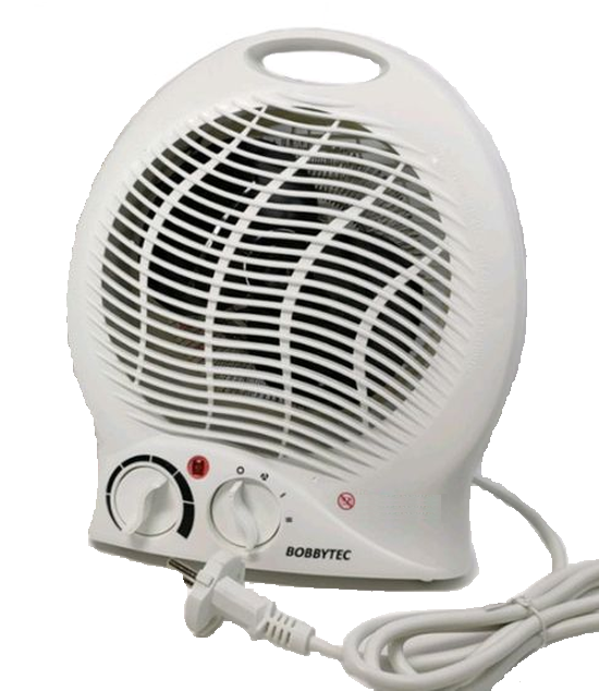 Тепловентилятор-дуйка 2000 Вт обогреватель электрический Белый