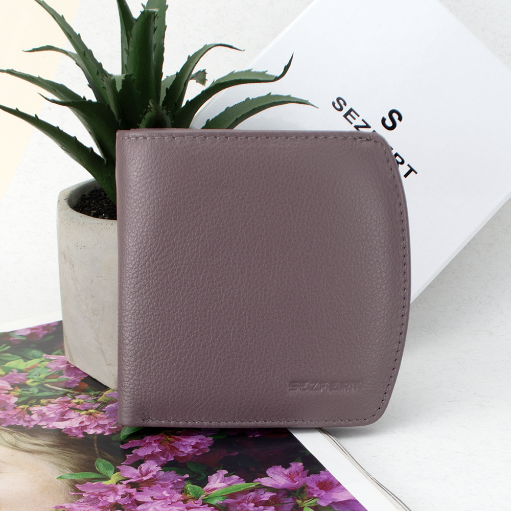 Кошелек женский кожаный Sezfert 13703-6 Пурпурный (1924696181)