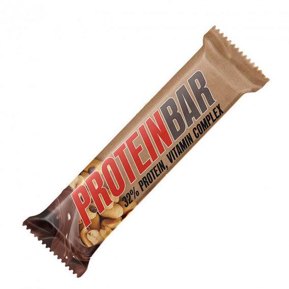 Вуглеводно-протеїновий батончик Power Pro 32% Protein Bar 60 g Caramel Peanuts