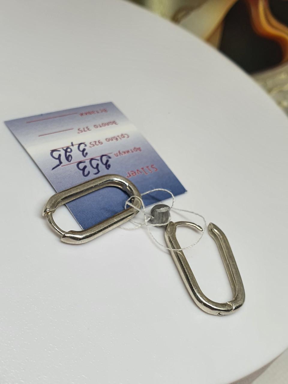 Срібні сережки 925 проба (30220254) - фото 2 Срібні сережки 925 проба (30220254) - фото 2