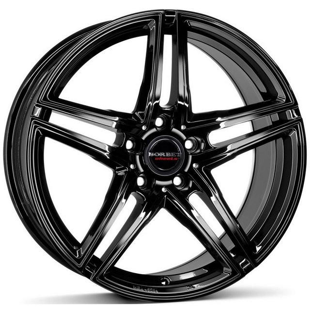 Литые диски Borbet XRT 8x18 5x112 ET35 DIA72,6 Gloss black