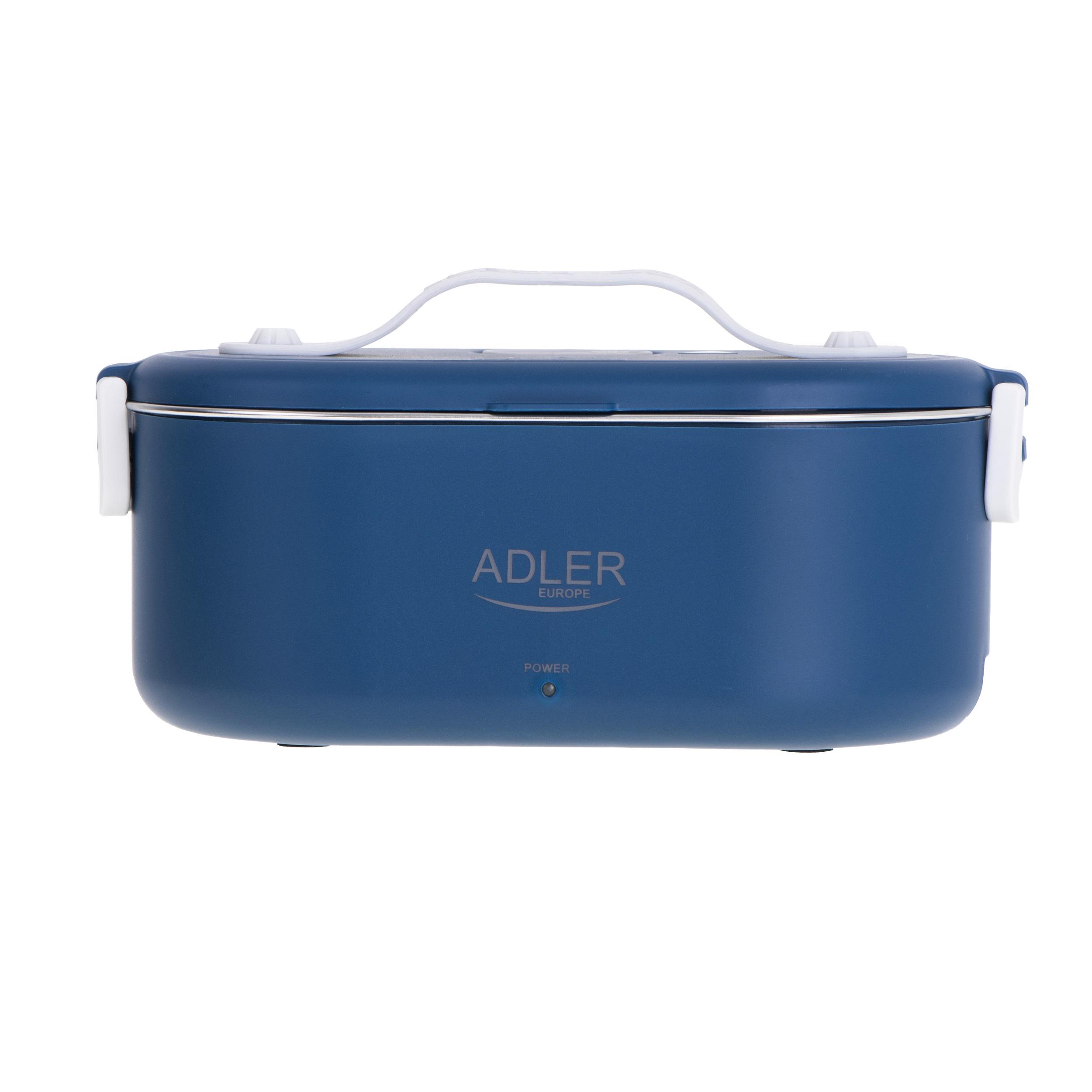 Ланч-бокс с подогревом Adler AD 4505 Blue - фото 4