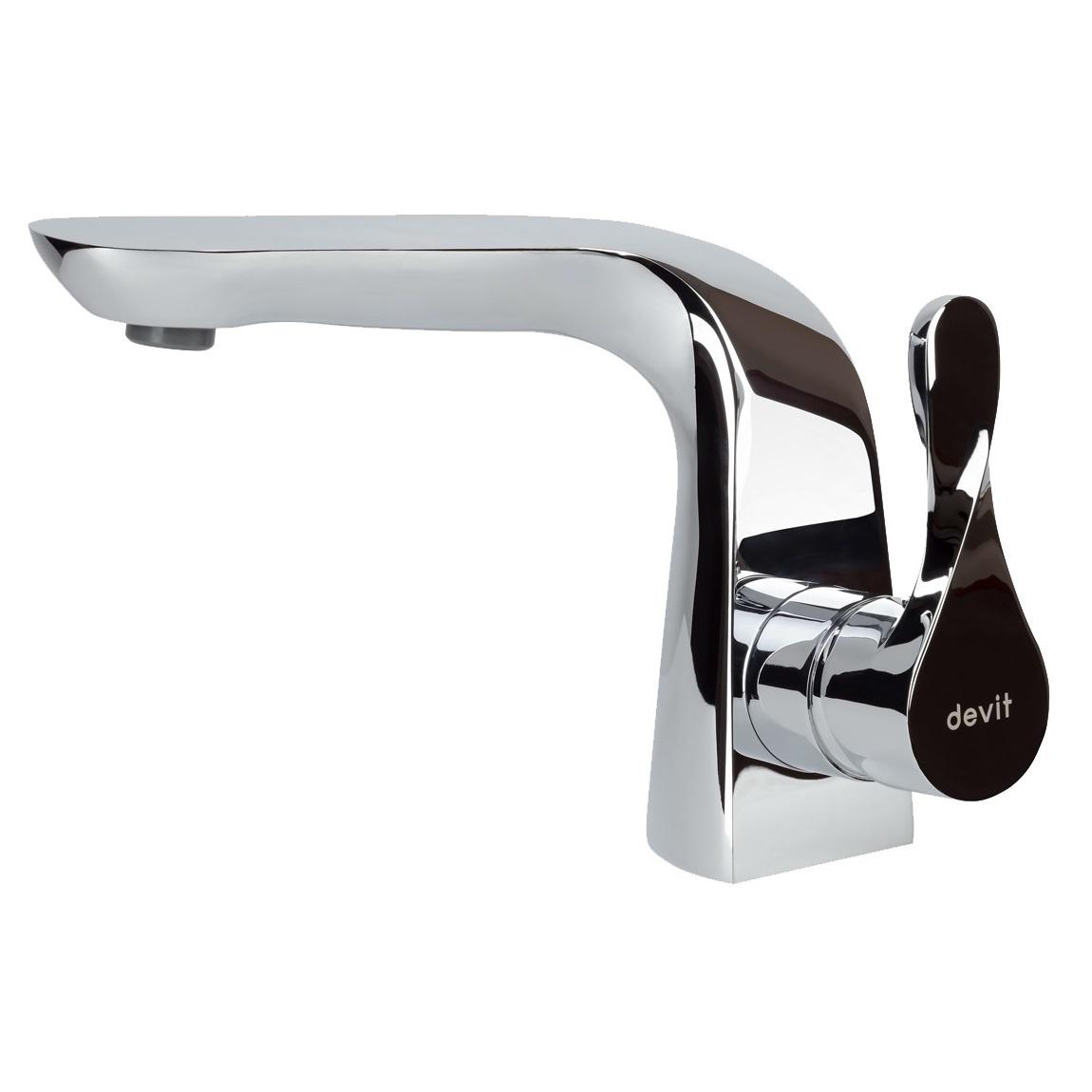 Смеситель для умывальника Devit Optima 44311130 однорычажный Хром (168851)