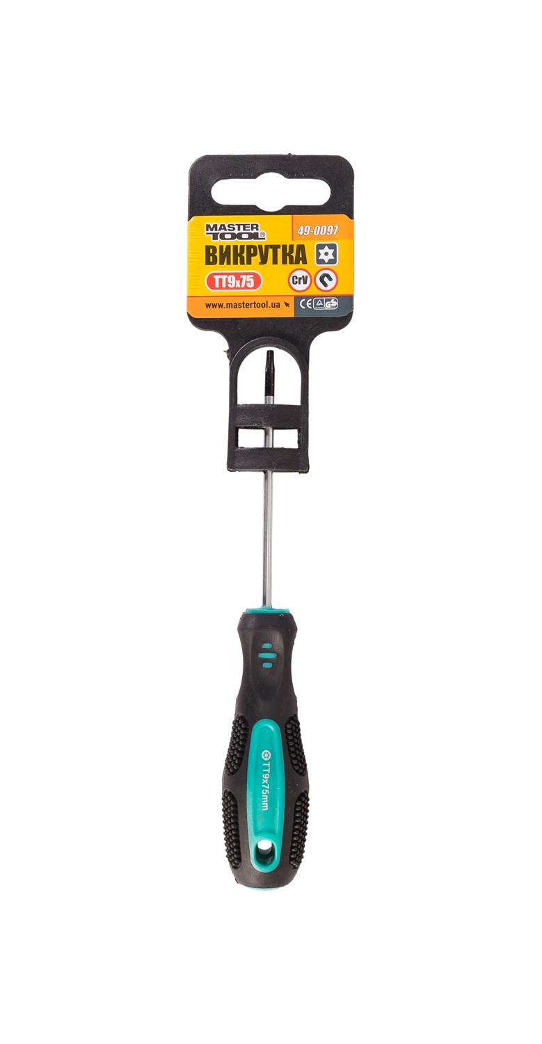 Отвертка Mastertool Torx TT9х75 мм (49-0097) - фото 2 Отвертка Mastertool Torx TT9х75 мм (49-0097) - фото 2