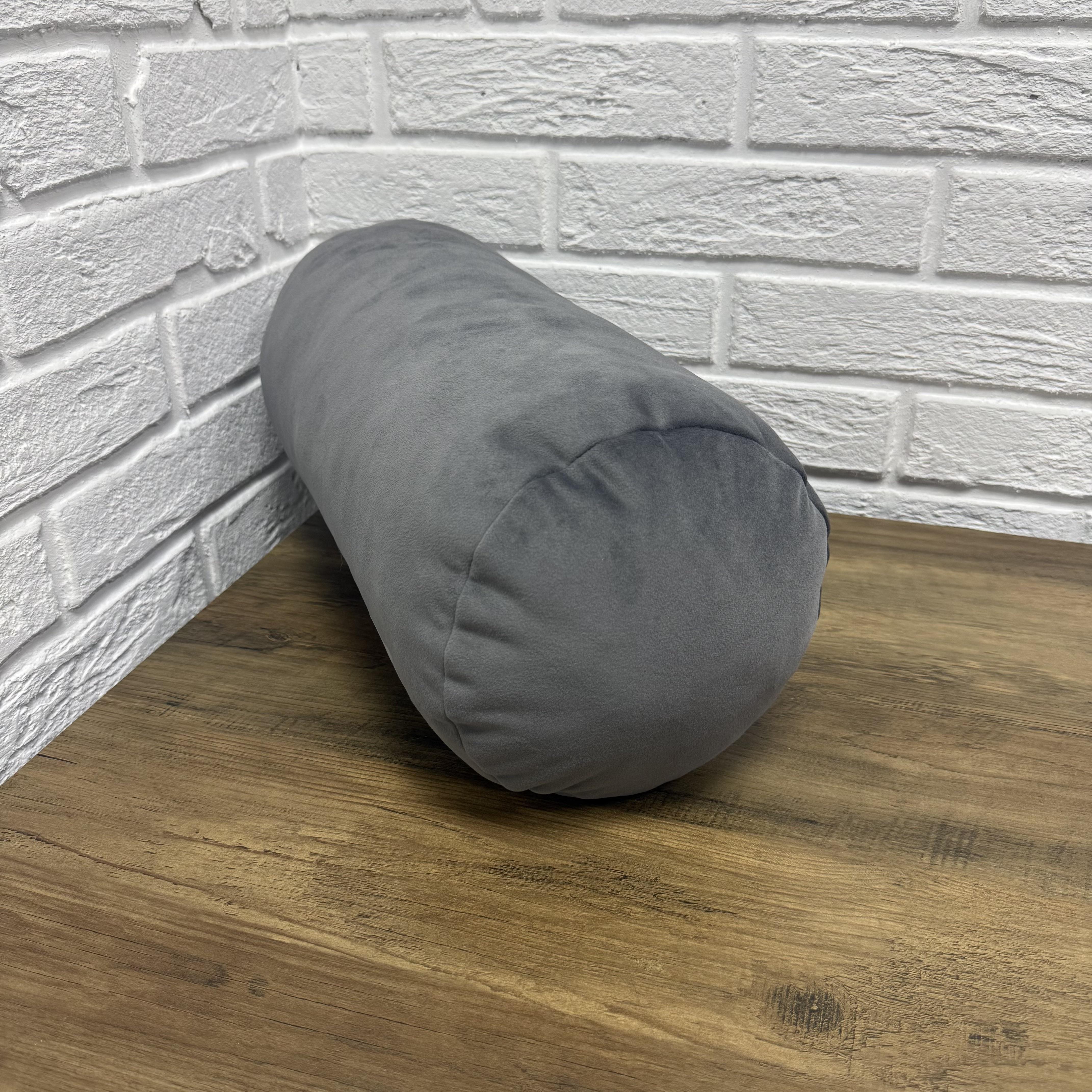 Подушка-валик Comfort Home велюрова 20х40 см
