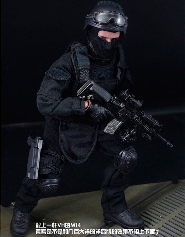 Фігурка солдата Swat 12 Action Figure (900435) - фото 5