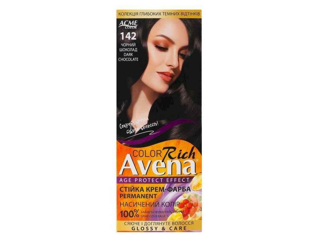 Крем-фарба AVENA Rich Color 142 Чорний шоколад (1047533)