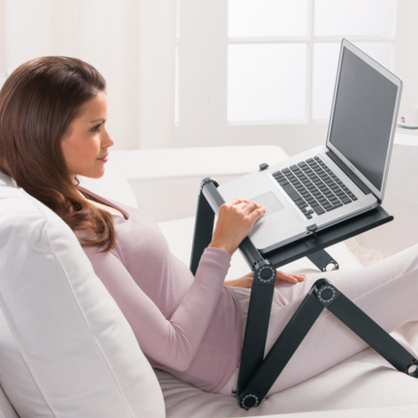 Столик-трансформер для ноутбука LAPTOP TABLE T8 с охлаждением - фото 2