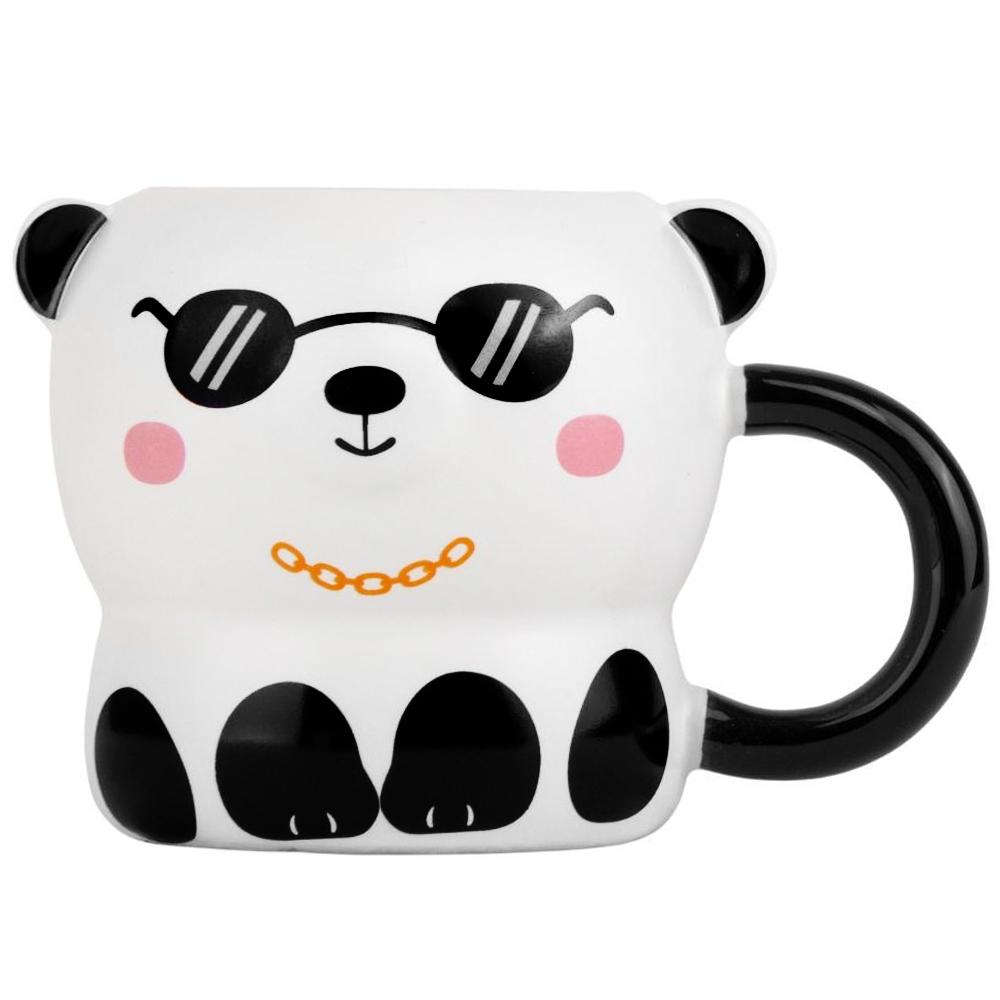 Кружка керамическая Elisey Объятия панды в очках 350 мл Белый (9050-007) Кружка керамическая Elisey Объятия панды в очках 350 мл Белый (9050-007)