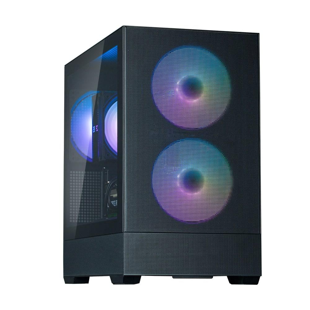 Корпус для компьютера Zalman P30 Air Mini Tower mini-ITX/mini-ATX no PSU Черный (P30AIRBLACK)